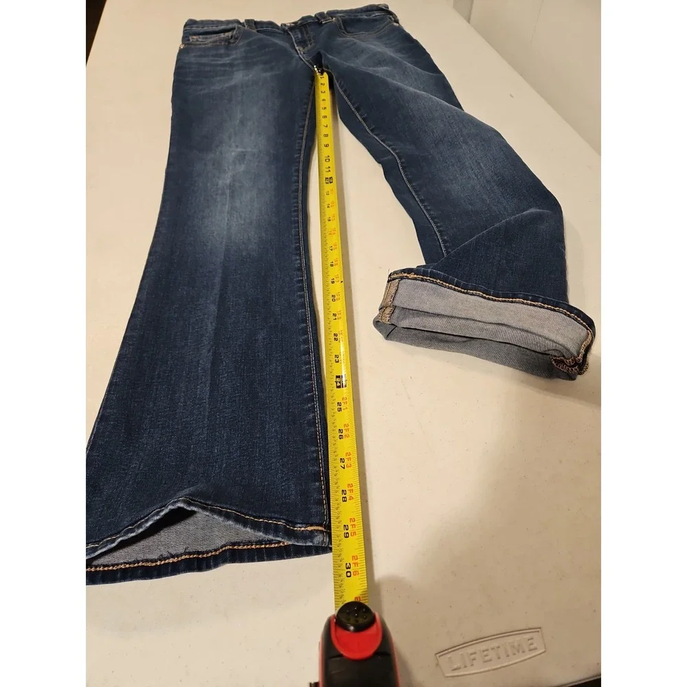 True Religion Jean Becca Mid Rise Bootcut Jeans Womens Size 32Wx30 Inseam (1865